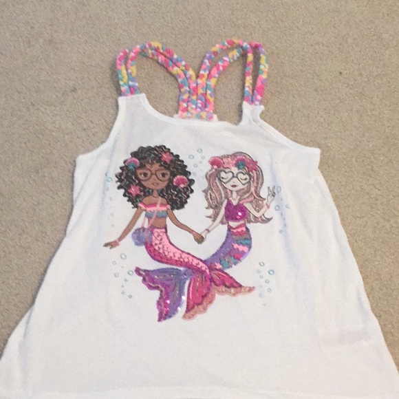 Other - Sparkly mermaid shirt